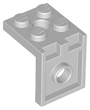 Скоба LEGO Bracket 2 x 2 - 2 x 2 with 2 Holes 3956